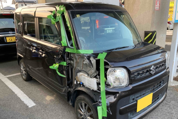 事故車 スズキ スペーシア